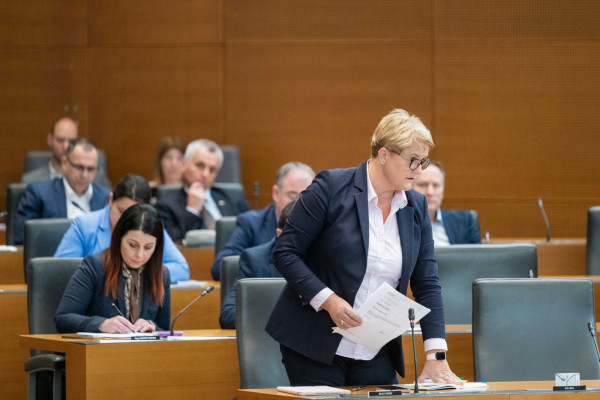 Vodja poslanske skupine SDS Jelka Godec o slabem delu aktualne vlade in razgradnji demokracije